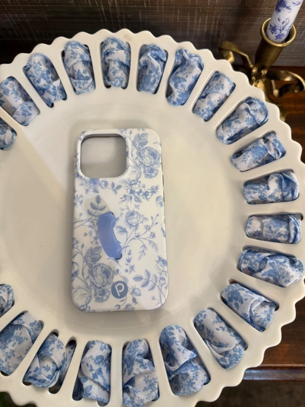 Loopy 15 Pro Blue Toile